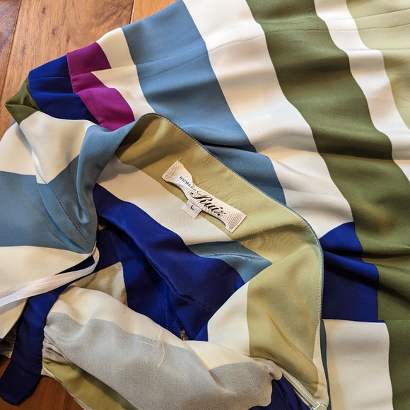 Richard Ruiz silk dress size M - Picture 6 of 10